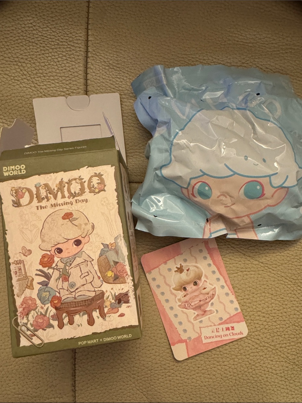 POP MART Dimoo 'Dancing on Clouds' Collectible Figure - the missing day